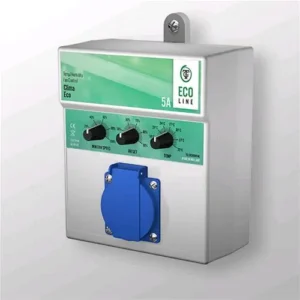 TECHGROW – CLIMA ECO 5A (TEMP-RH) – (SENSORE NON INCLUSO)