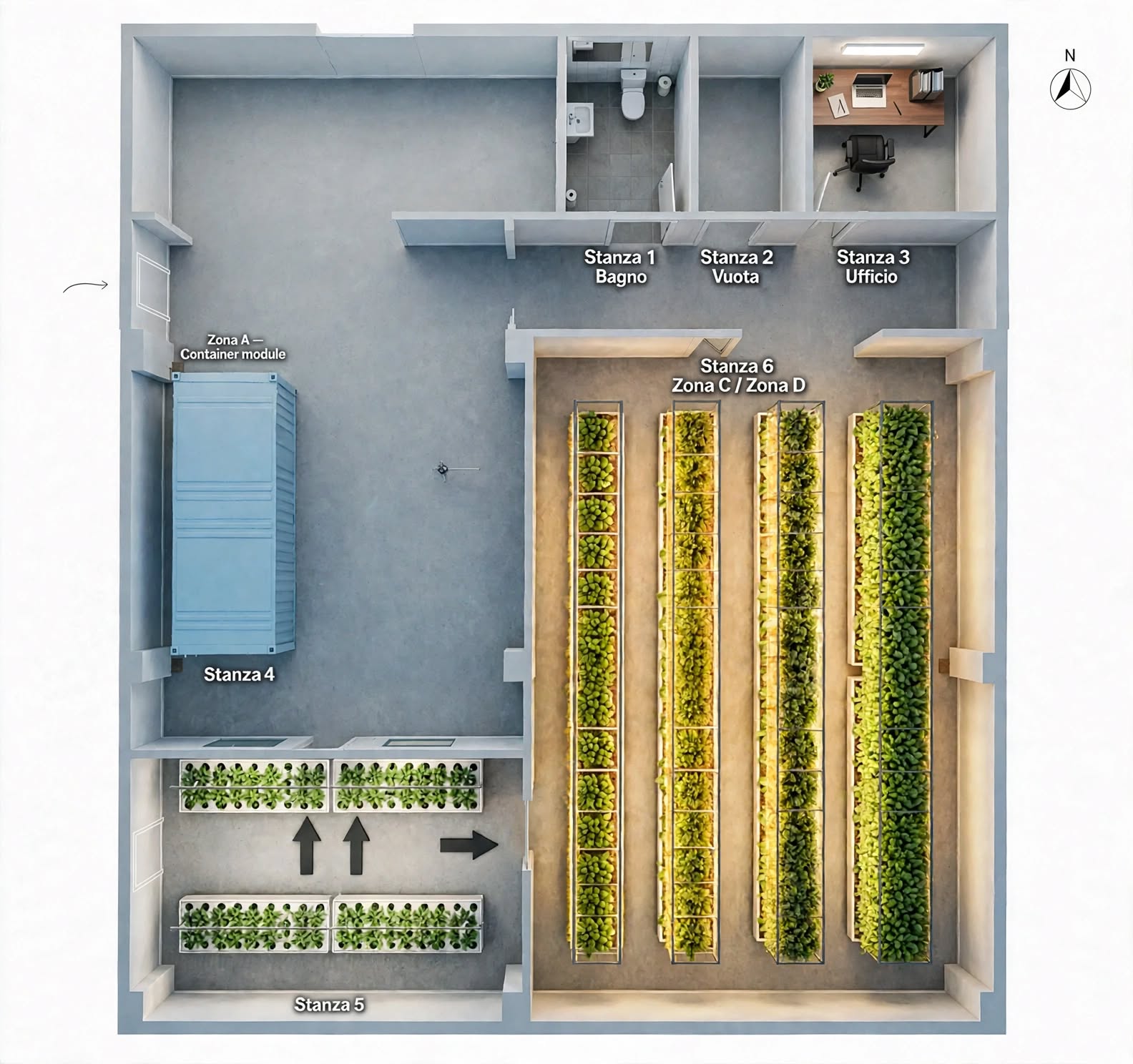 Secondo elaborato progettuale del caso Heath Farm